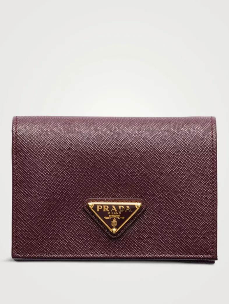 Small Saffiano Leather Wallet