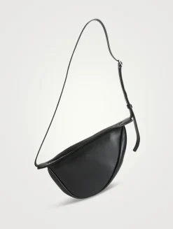 Small Slouchy Banana Leather Bag