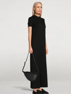 Small Slouchy Banana Leather Bag