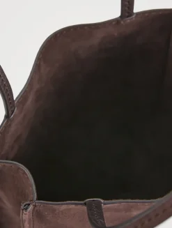 Small To Go Suede Tote Bag