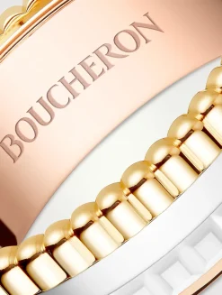 Small White Edition Quatre Gold Ring With White Ceramic