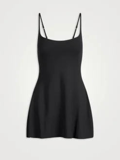 Smooth Layers Scoopneck Mini Dress