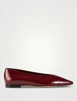Sofia Leather Ballet Flats