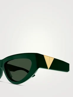 Soft Cat Eye Sunglasses