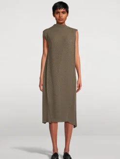 Soft Fold Pleats Dress