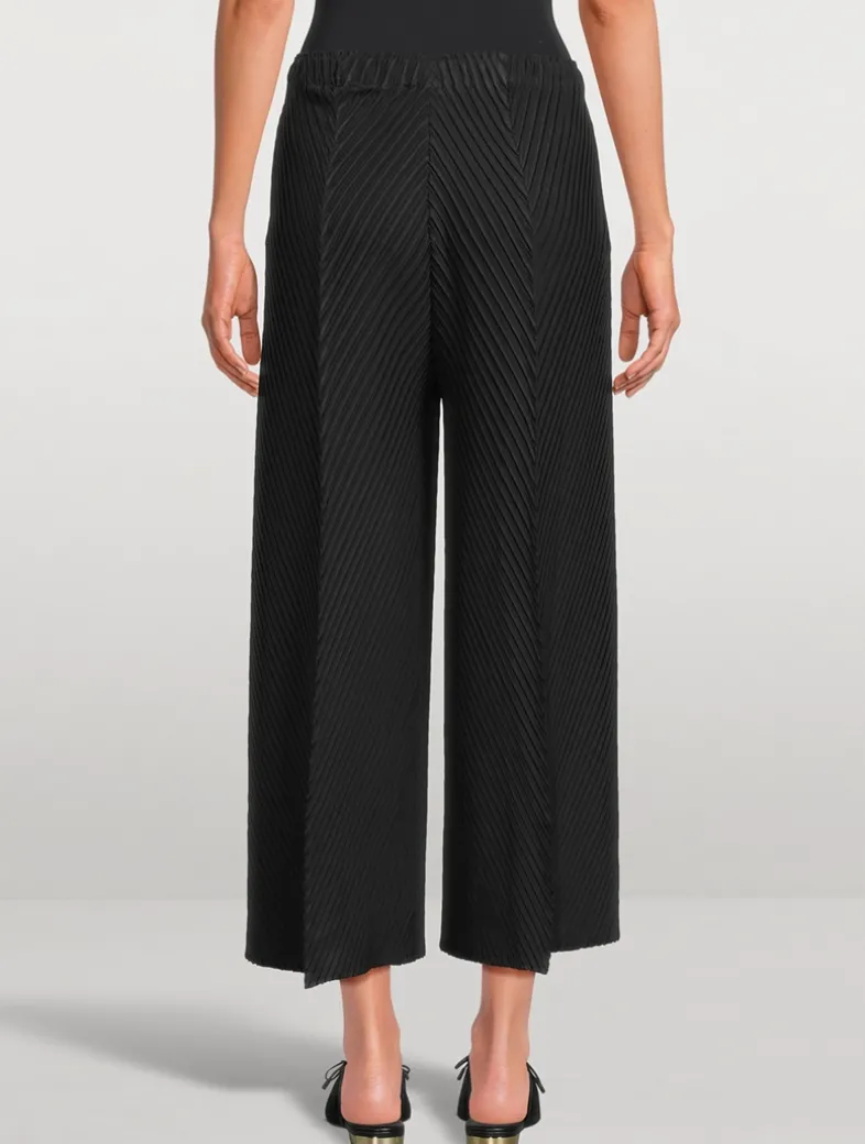 Soft Fold Pleats Pants