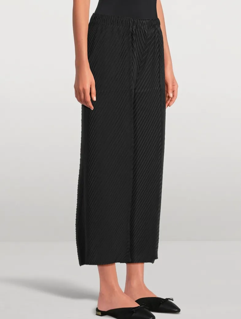 Soft Fold Pleats Pants