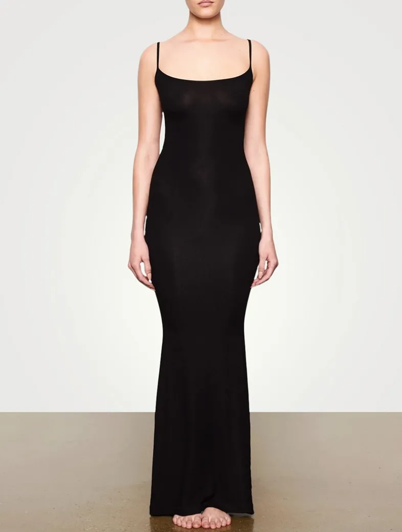 Soft Lounge Long Slip Dress