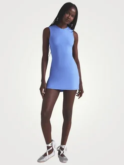 Soft Lounge V-Neck Tank Mini Dress