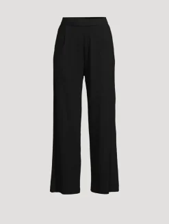 Soft Touch Wide-Leg Pants