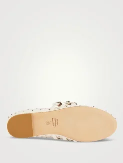 Sostud Leather Mary Jane Ballet Flats