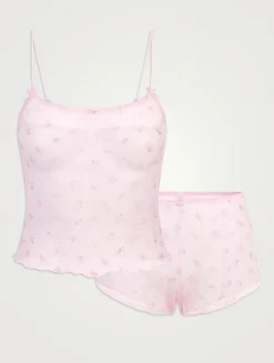 Spring Intimates Cami And Shorts Set