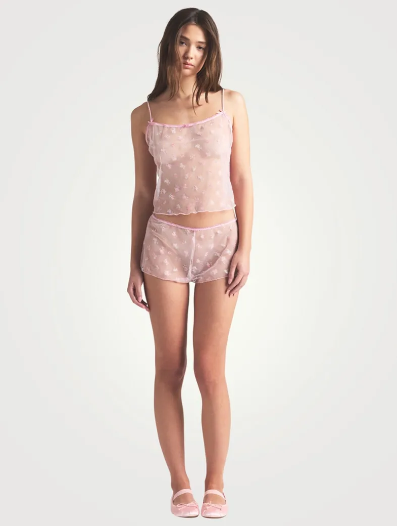 Spring Intimates Cami And Shorts Set
