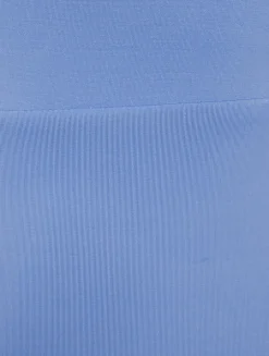 Square Neck Open Back One-Piece Swimsuit