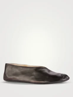 Stella Leather Slippers