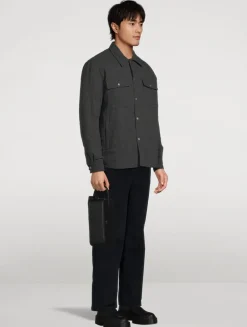 Stephano Leather Clutch