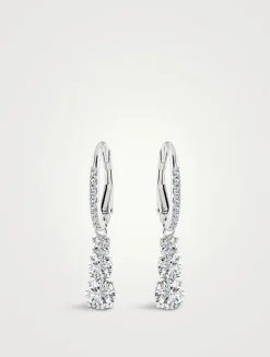 Stilla Attract Crystal Hoop Earrings