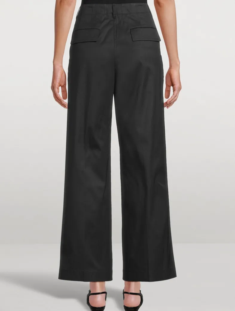 Straight-Leg Chino Trousers