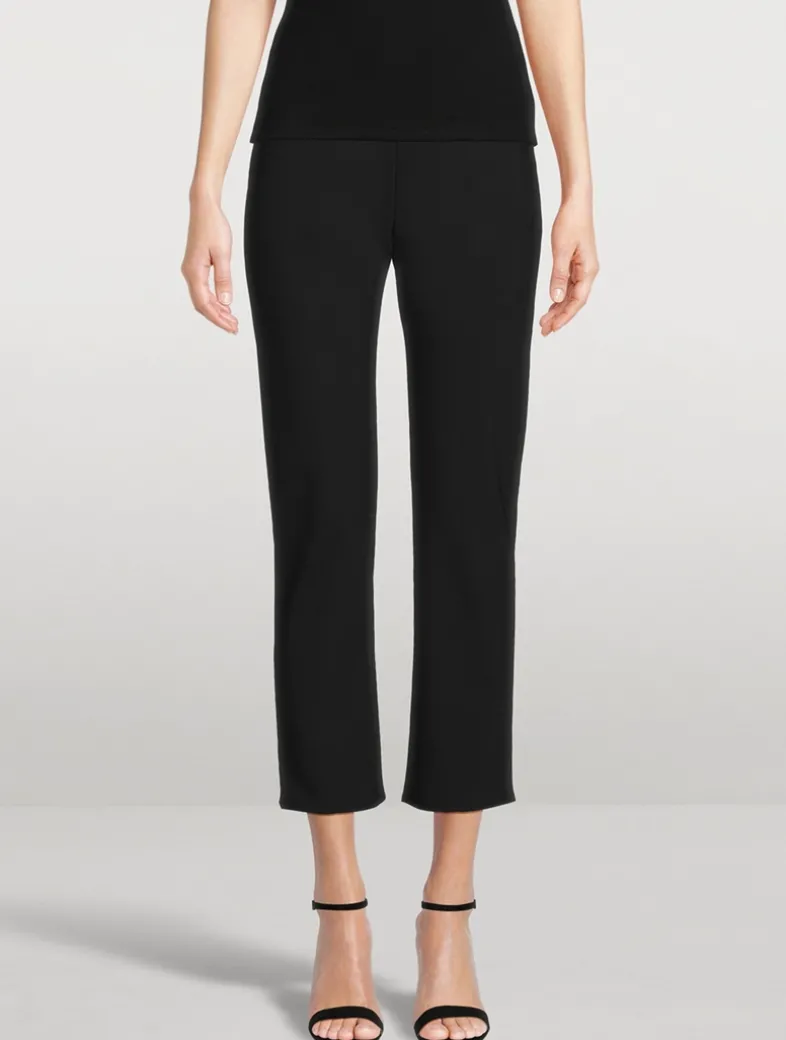 Straight-Leg Scuba Trousers