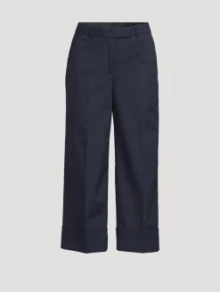 Straight-Leg Trousers