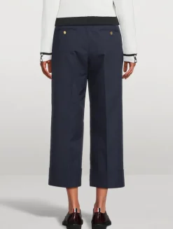 Straight-Leg Trousers