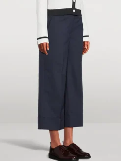 Straight-Leg Trousers