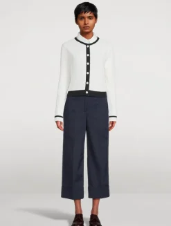 Straight-Leg Trousers