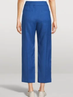 Straight-Leg Trousers
