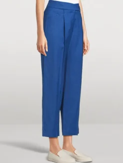 Straight-Leg Trousers