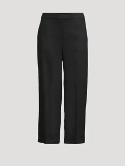 Straight-Leg Trousers