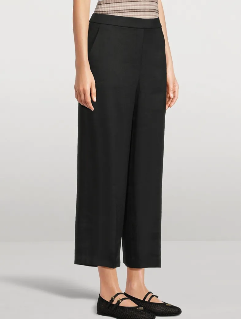 Straight-Leg Trousers