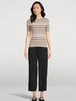 Straight-Leg Trousers