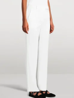 Straight-Leg Trousers