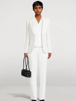 Straight-Leg Trousers