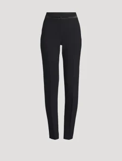 Straight-Leg Trousers