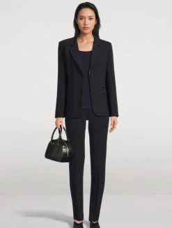 Straight-Leg Trousers