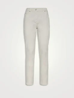 Stretch Denim Trousers