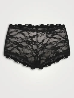 Stretch Lace Boy Short
