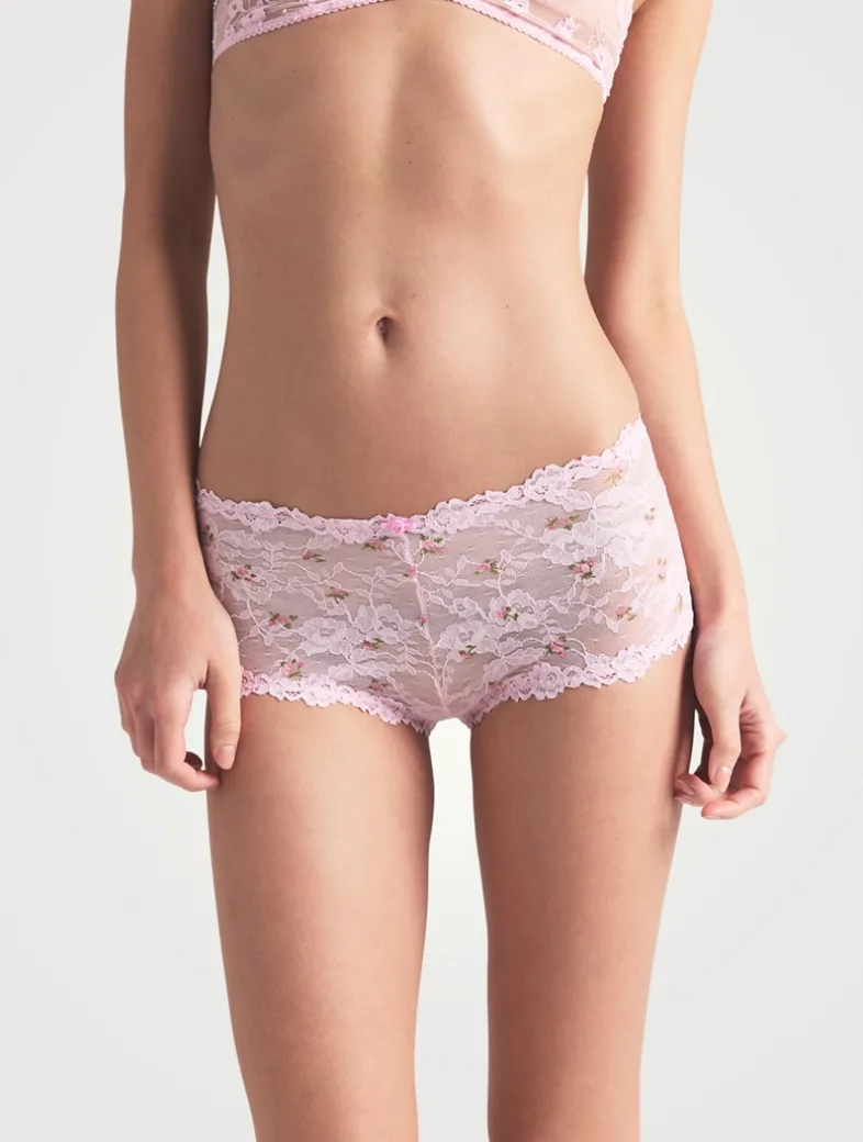 Stretch Lace Boy Short