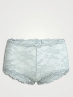 Stretch Lace Boy Short