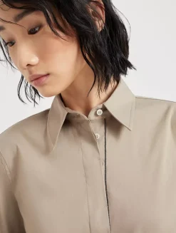 Stretch Poplin Shirt