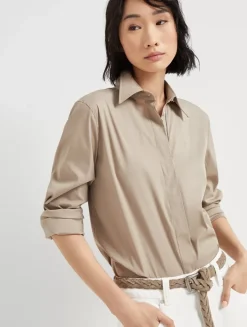 Stretch Poplin Shirt