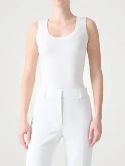 Stretch Silk Tank Top