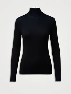 Stretch-Modal Turtleneck