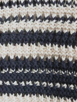 Stripe Jacquard Cardigan