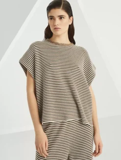Striped Cotton T-shirt