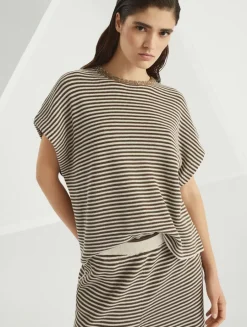 Striped Cotton T-shirt