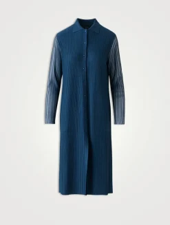 Striped Longline Cardigan