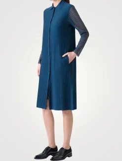 Striped Longline Cardigan