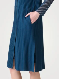 Striped Longline Cardigan